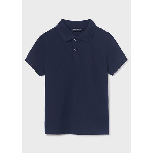 Nukutavake Basic Short Sleeve Navy Polo - NorthBoys