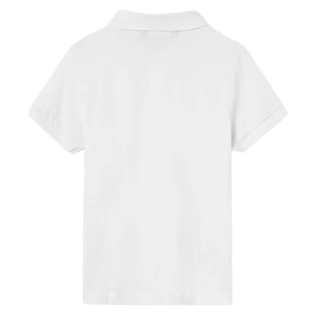 Nukutavake Basic Short Sleeve White Polo - NorthBoys