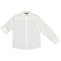 Nukutavake Boys Long Short Sleeve Mandarin Collar Dress Shirt_ 6121 - NorthBoys