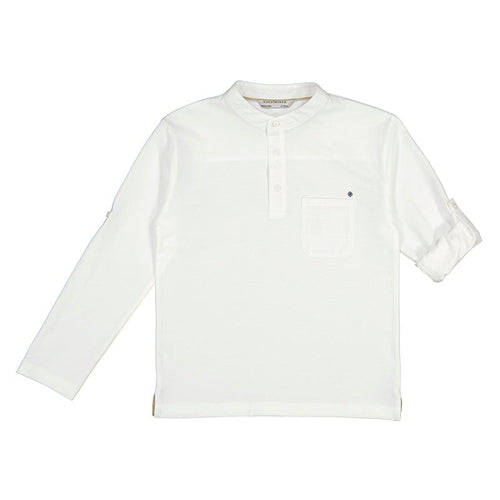 Nukutavake Long Sleeve Mandarin Dress Shirt_ 6126 - 88 - NorthBoys