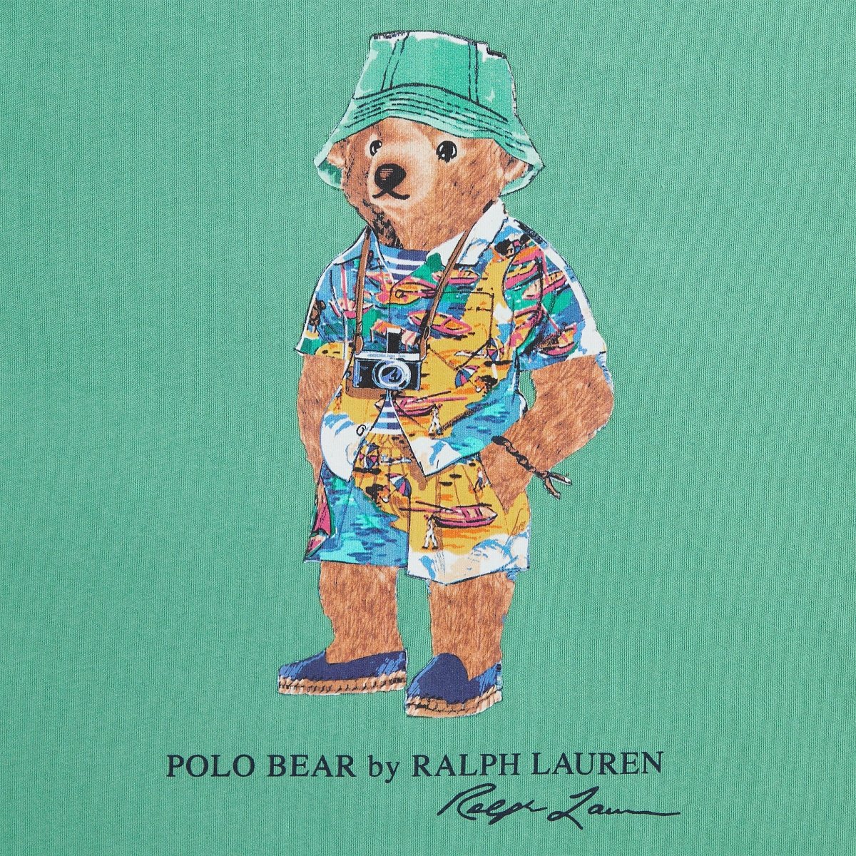 Polo Polo Ralph Lauren Boys Bear Tourist Cotton T-Shirt - NorthBoys