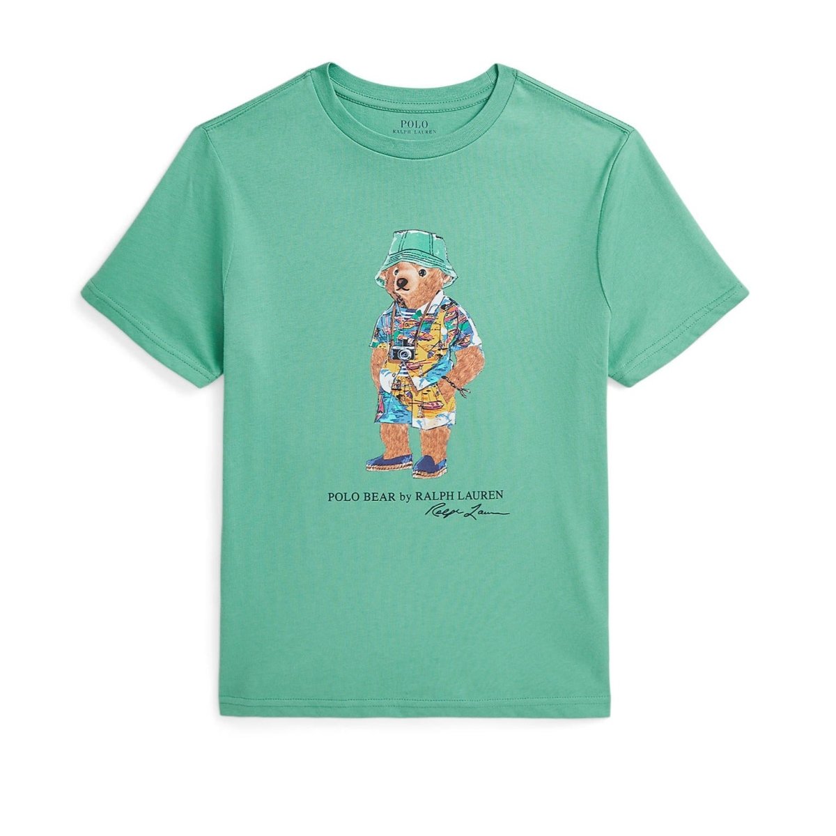 Polo Polo Ralph Lauren Boys Bear Tourist Cotton T-Shirt - NorthBoys