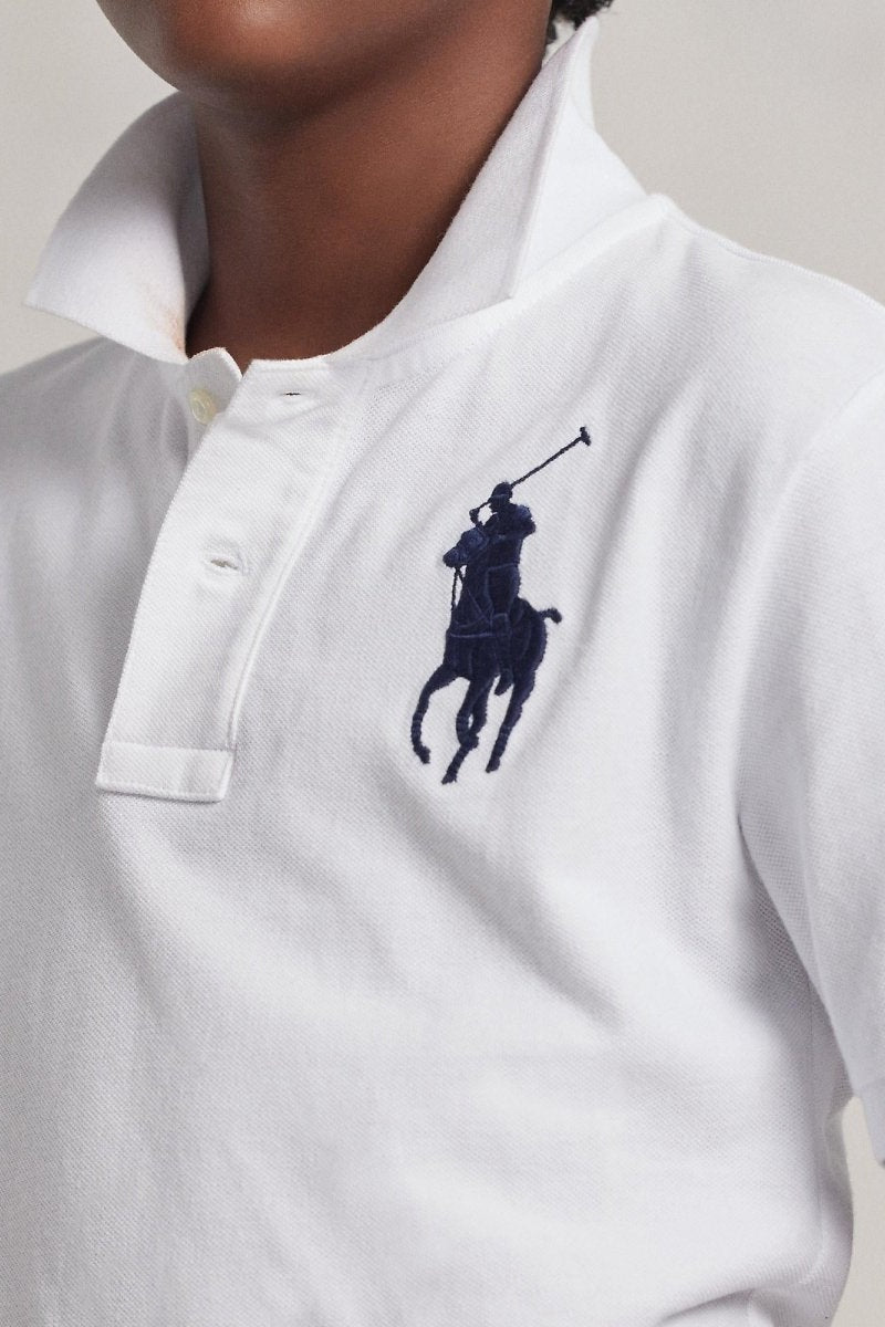 Polo Ralph Lauren Boys Big Pony Cotton Mesh Polo Shirt - NorthBoys