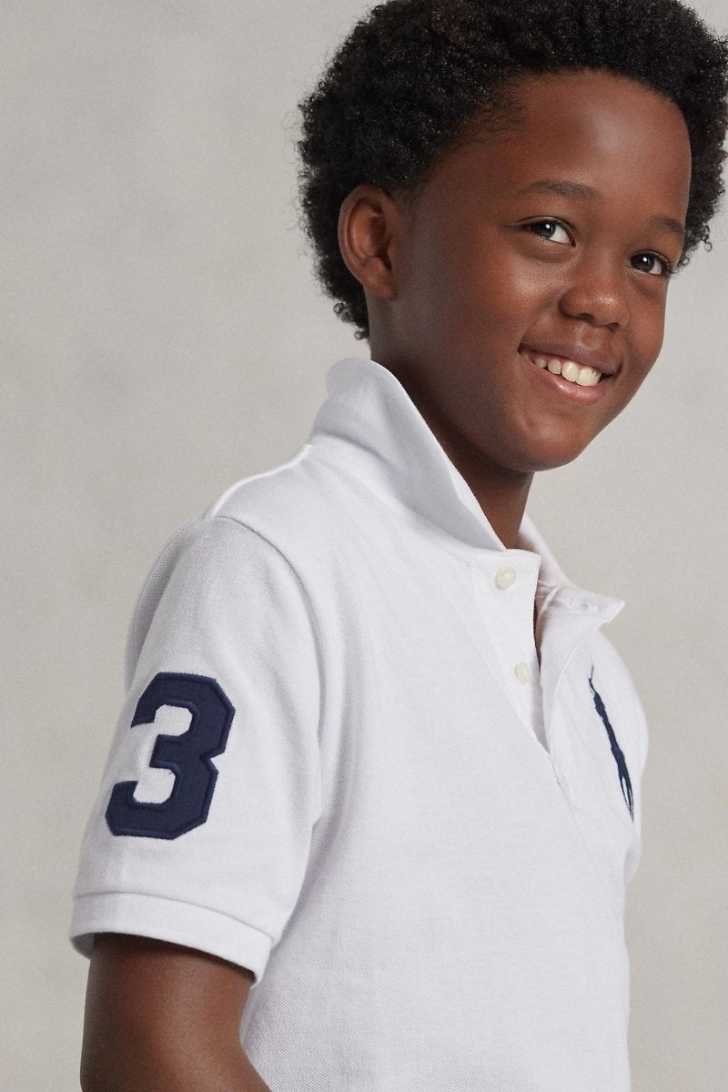 Polo Ralph Lauren Boys Big Pony Cotton Mesh Polo Shirt - NorthBoys