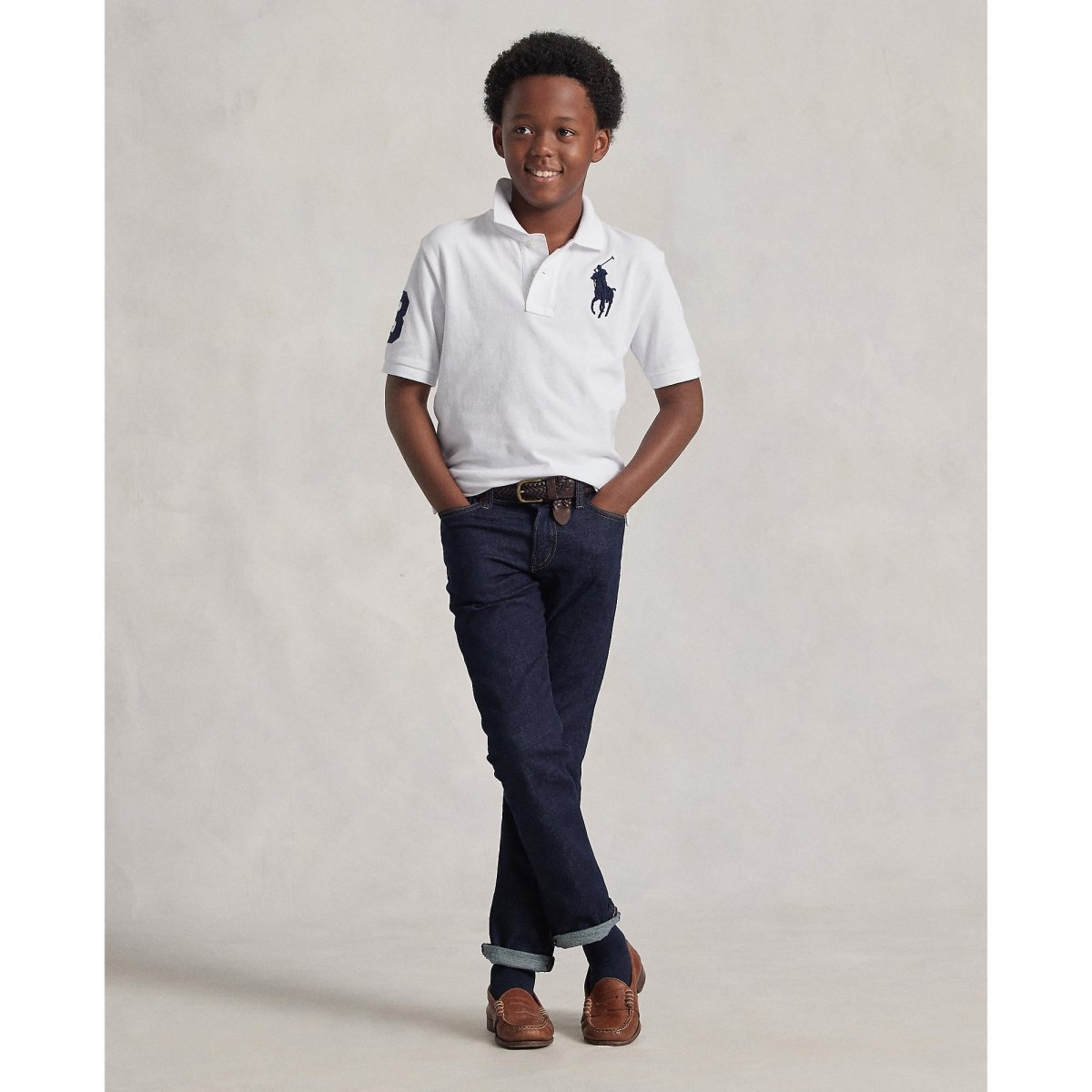 Ralph Lauren Boys Big Pony Mesh Polo Shirt – NorthBoys