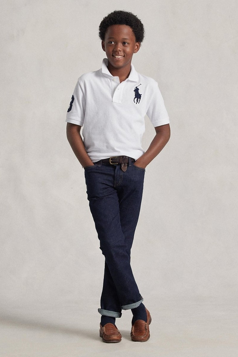 Polo Ralph Lauren Boys Big Pony Cotton Mesh Polo Shirt - NorthBoys
