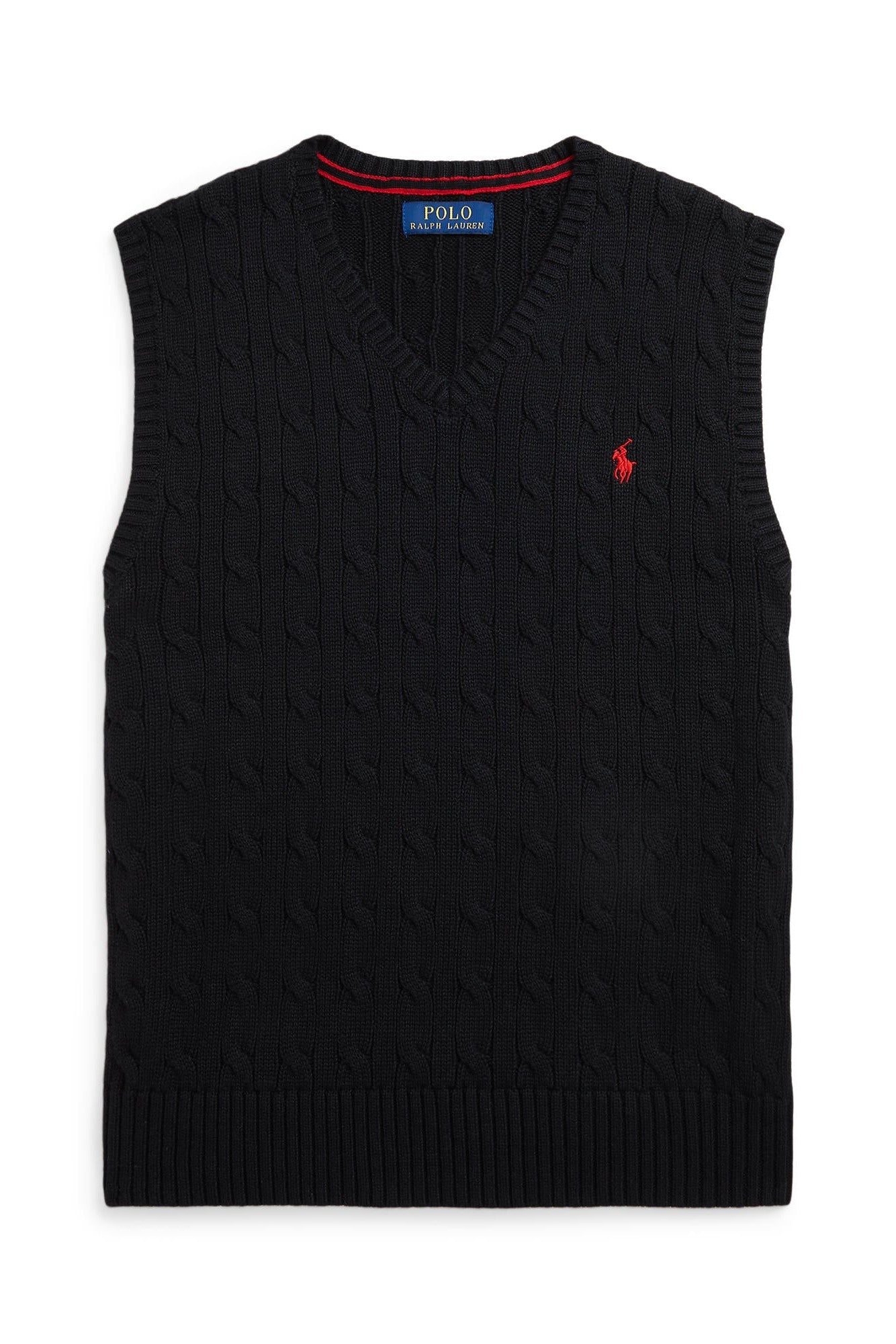 Polo Ralph Lauren Boys Cable Knit Cotton Vest