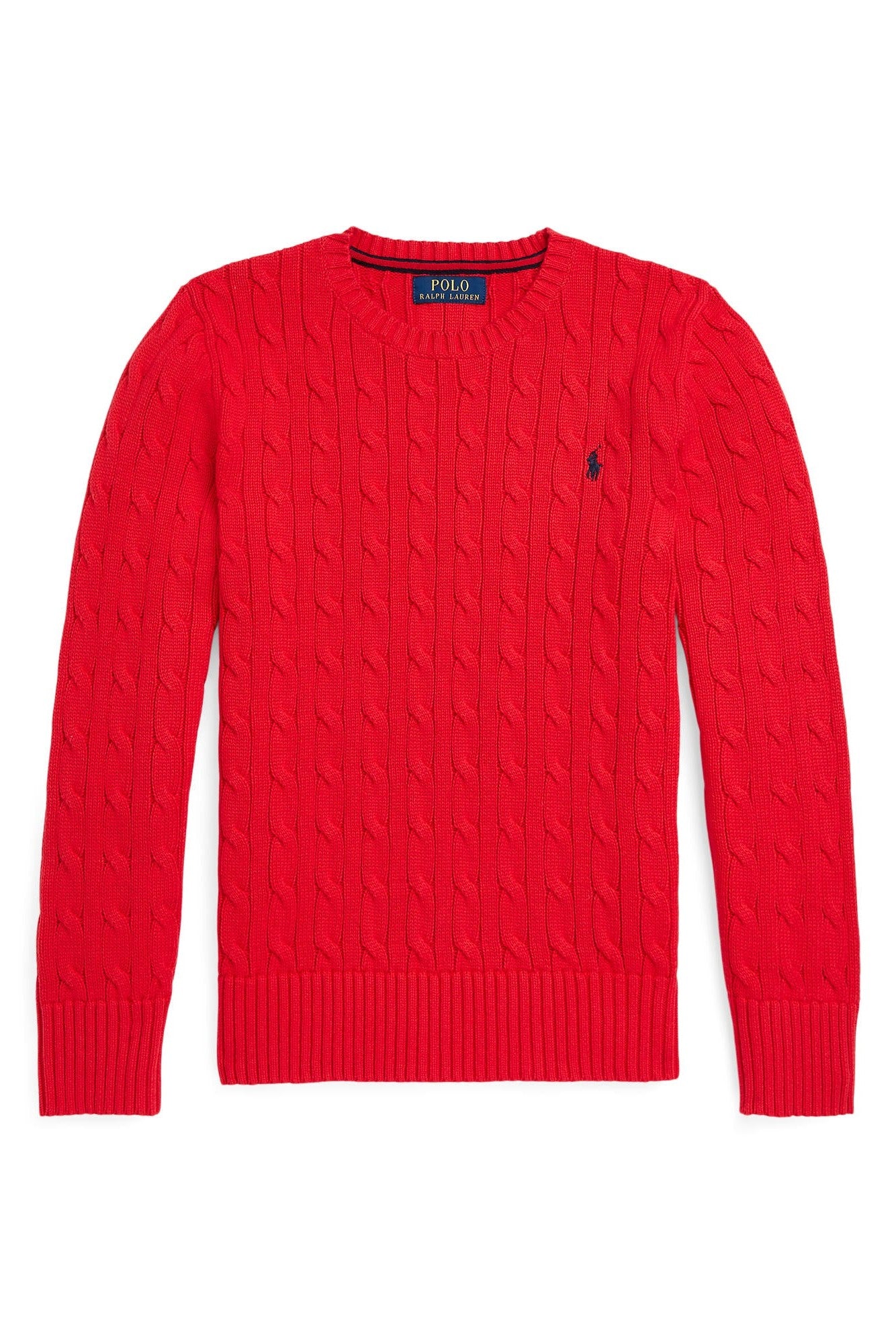 Polo Ralph Lauren Boys Combed Cotton Cable Knit Sweater