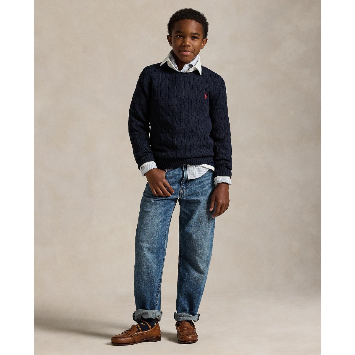 Polo Ralph Lauren Boys Cable Knit Sweater - NorthBoys