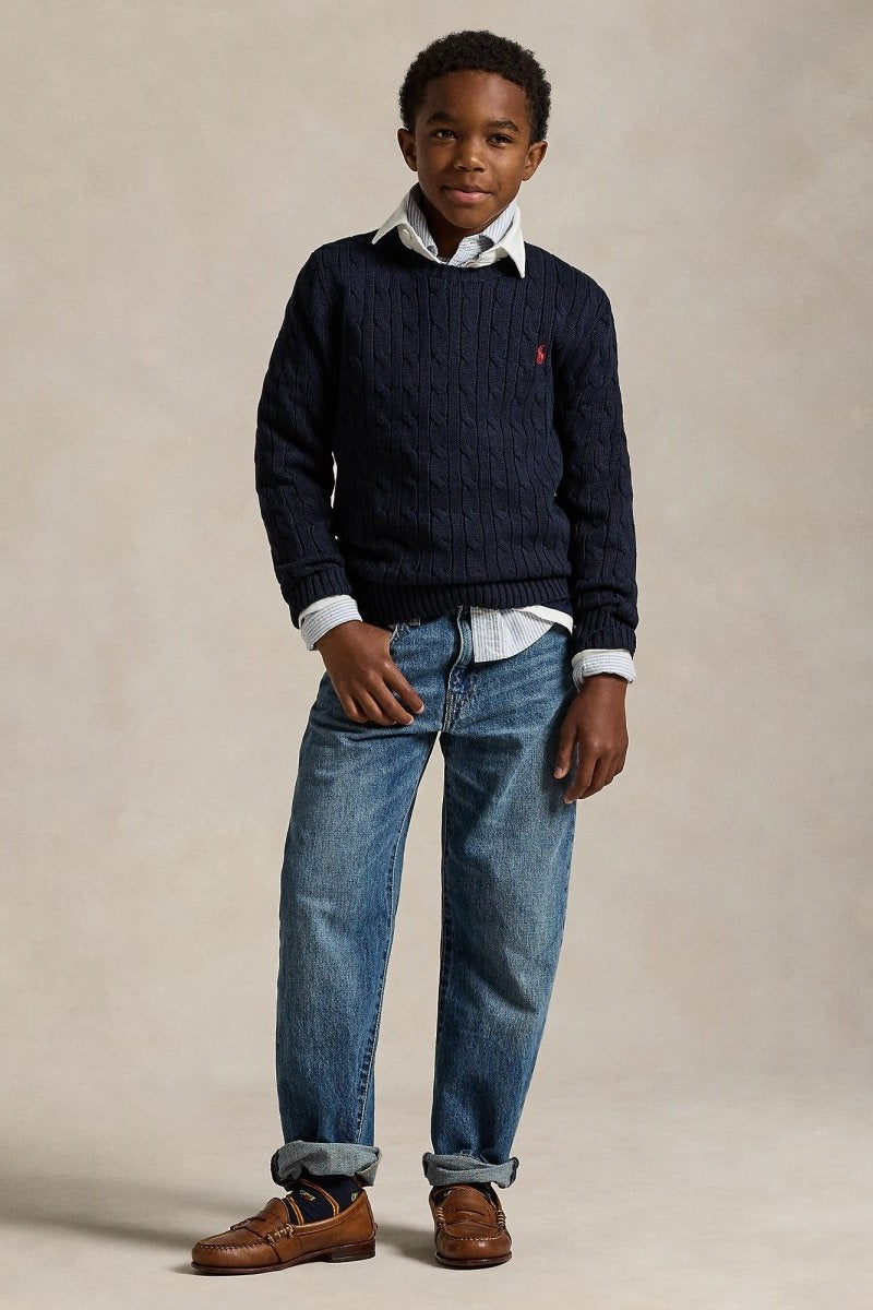 Polo Ralph Lauren Boys Cable Knit Sweater - NorthBoys