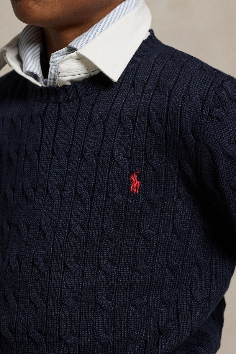 Polo Ralph Lauren Boys Cable Knit Sweater - NorthBoys