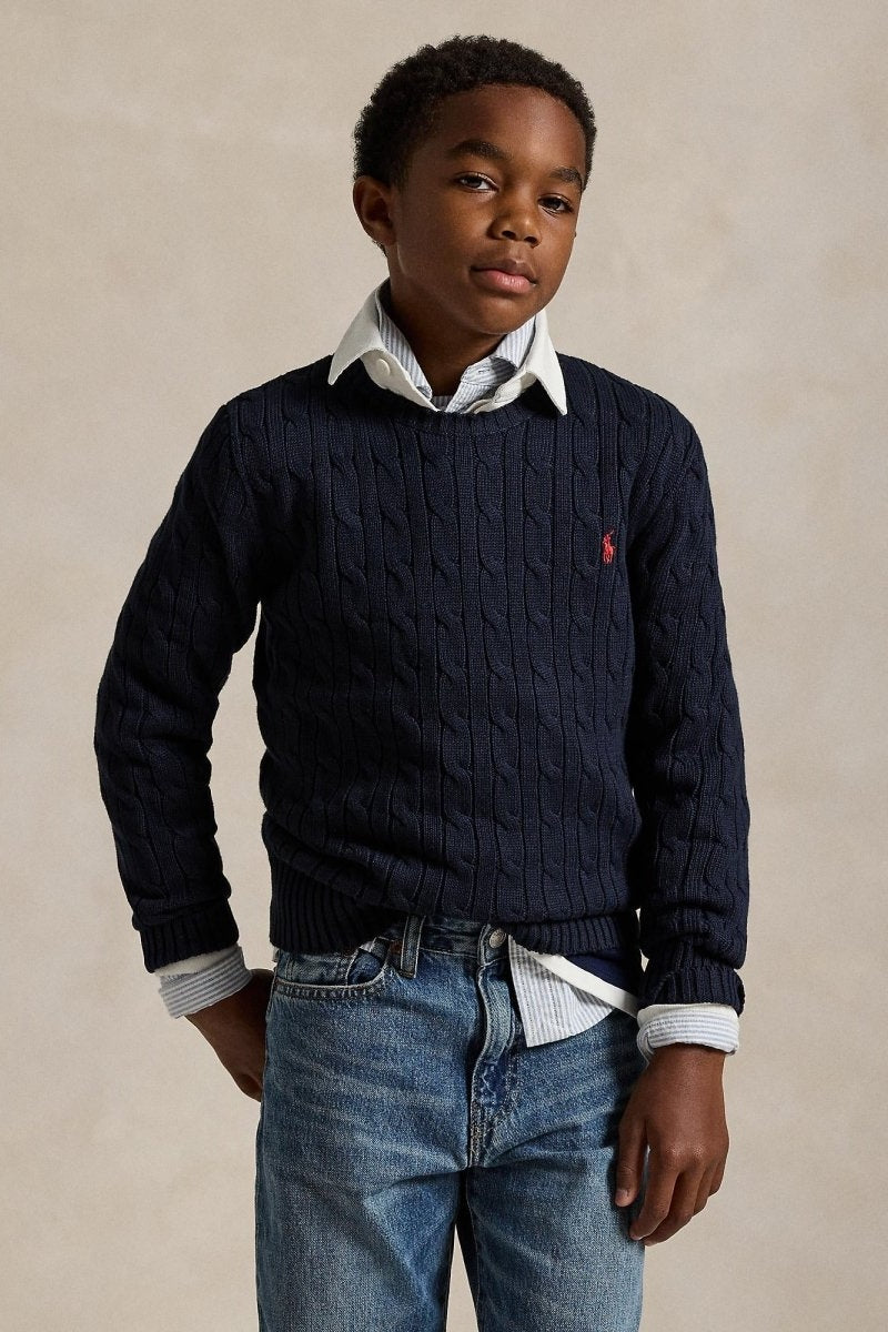 Polo Ralph Lauren Boys Cable Knit Sweater - NorthBoys