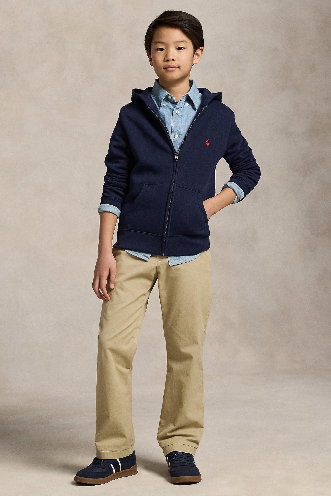 Polo Ralph Lauren Boys Fleece Full Zip Hoodie