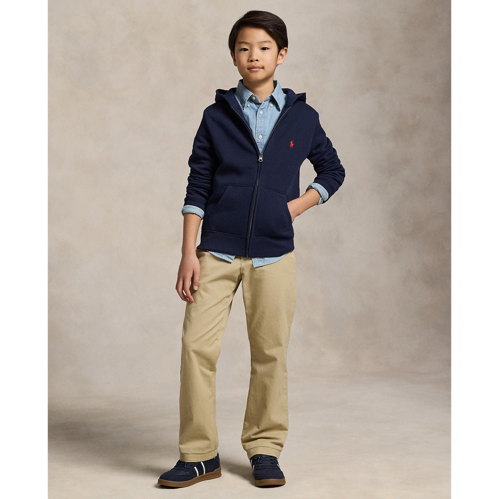 Polo Ralph Lauren Boys Fleece Full Zip Hoodie