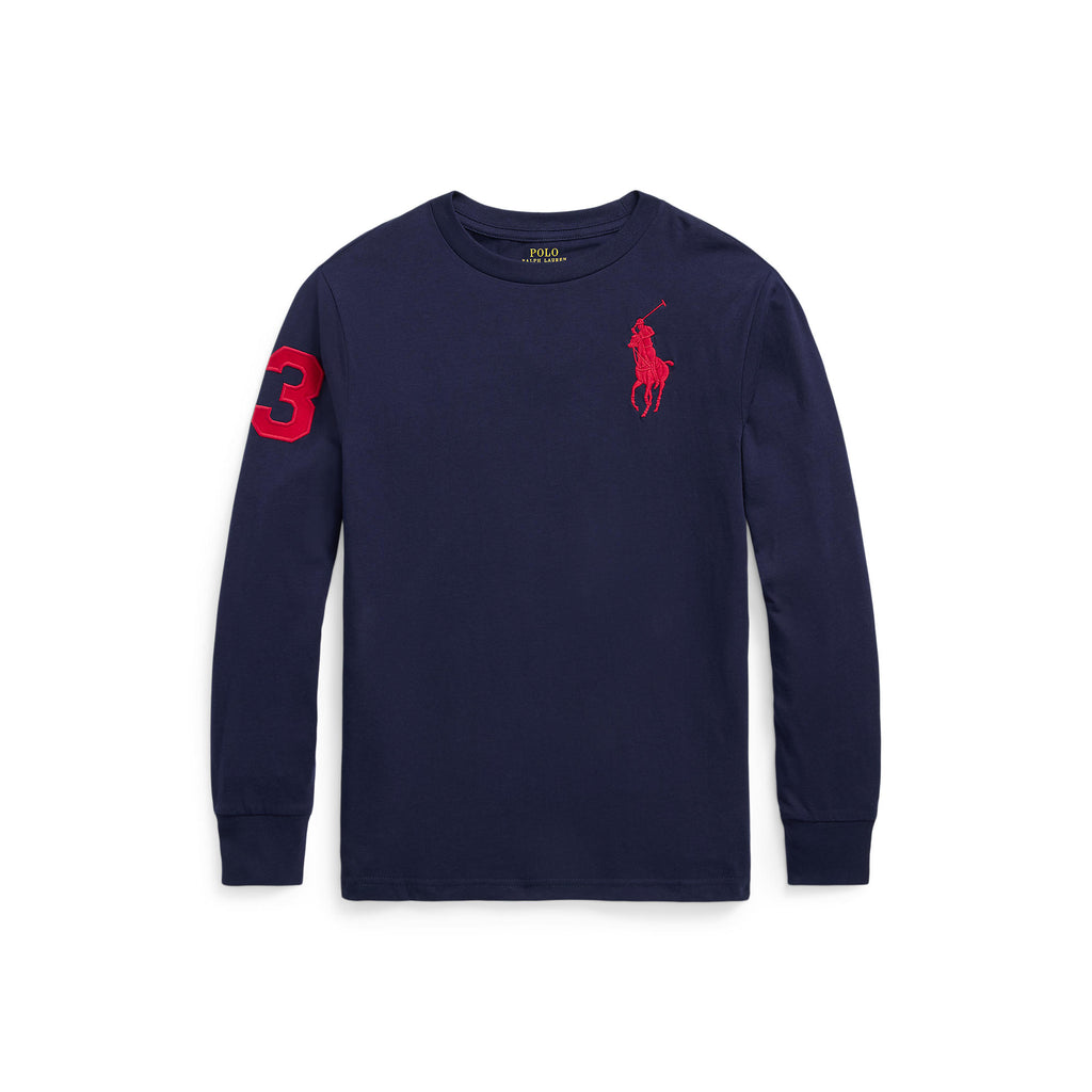 Ralph Lauren Boys Jersey Long Sleeve T-Shirt