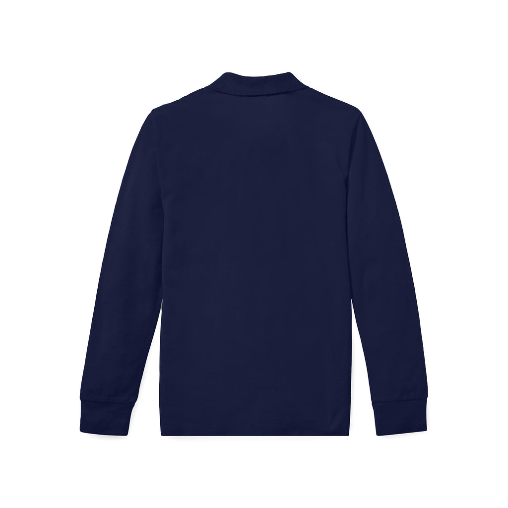 Ralph Lauren Boys Long Sleeve Mesh Polo