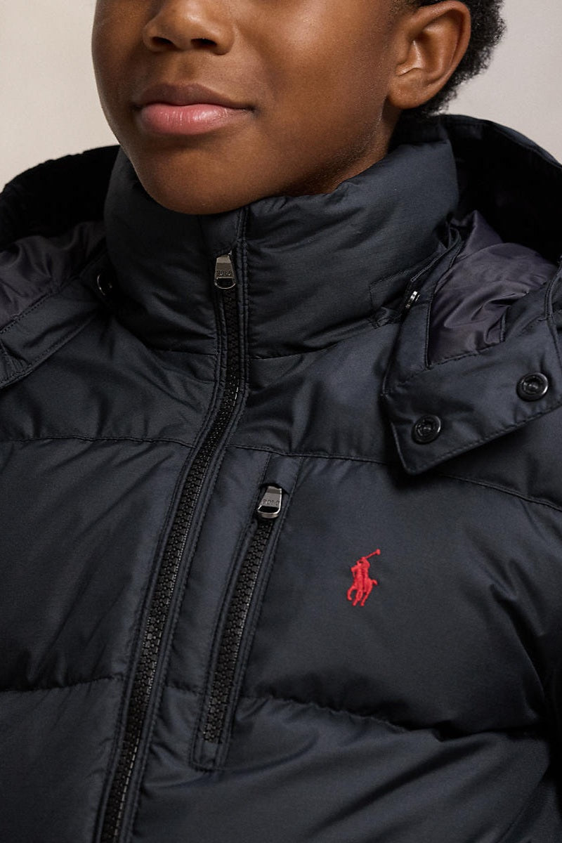 Ralph Lauren Boys Ripstop Down Hooded Jacket