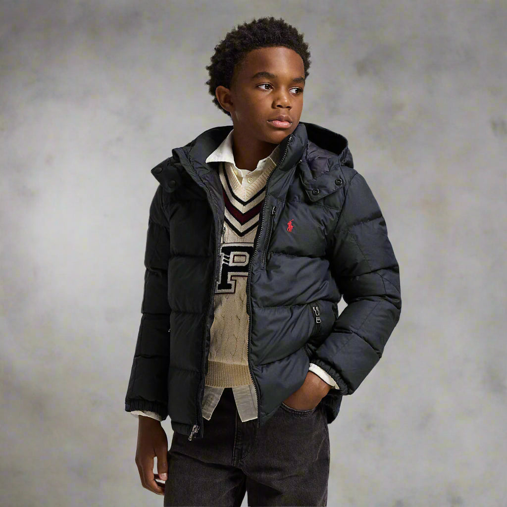 Polo Ralph Lauren Boys Ripstop Down Hooded Jacket – NorthBoys