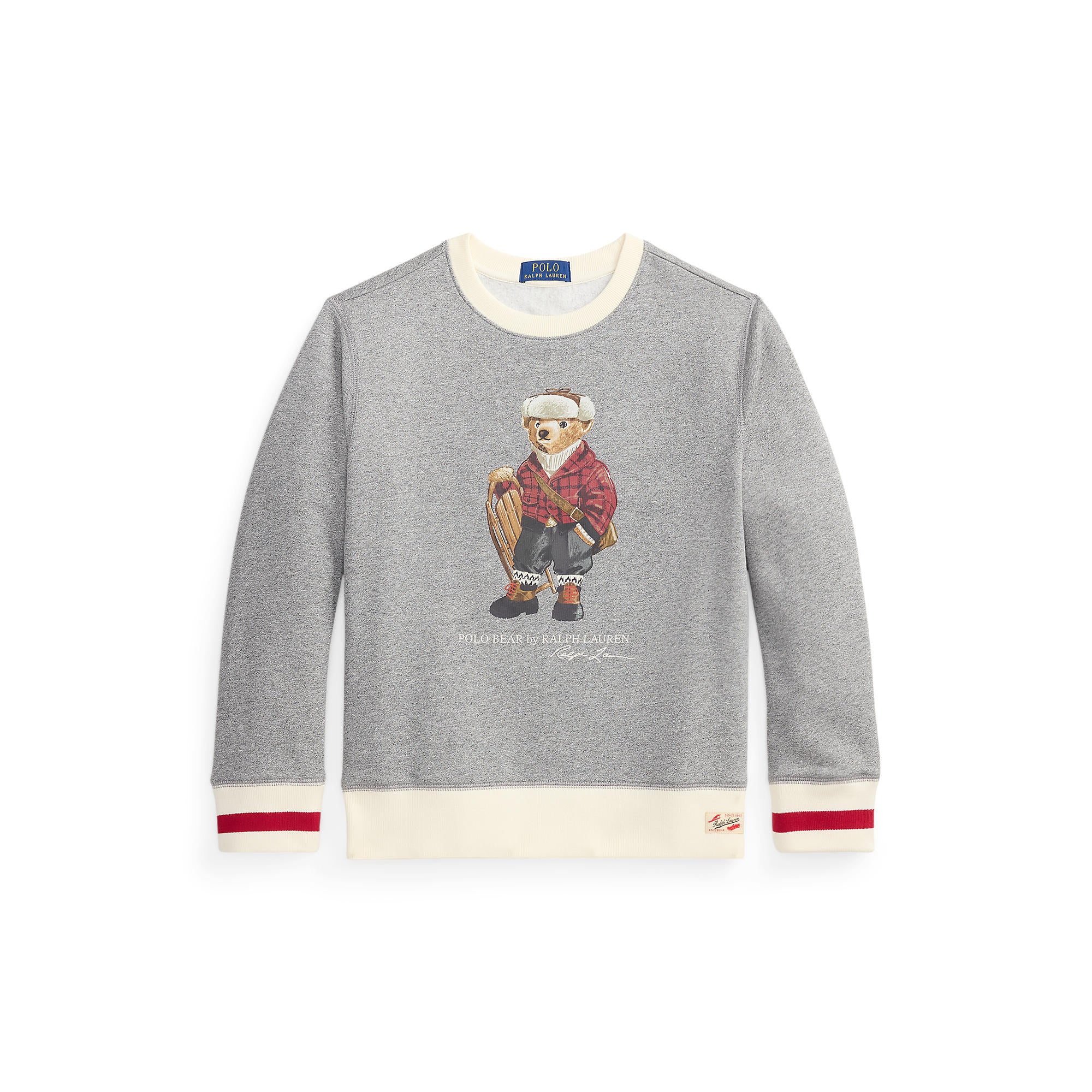 Ralph Lauren Boys Polo Bear Fleece Sweatshirt