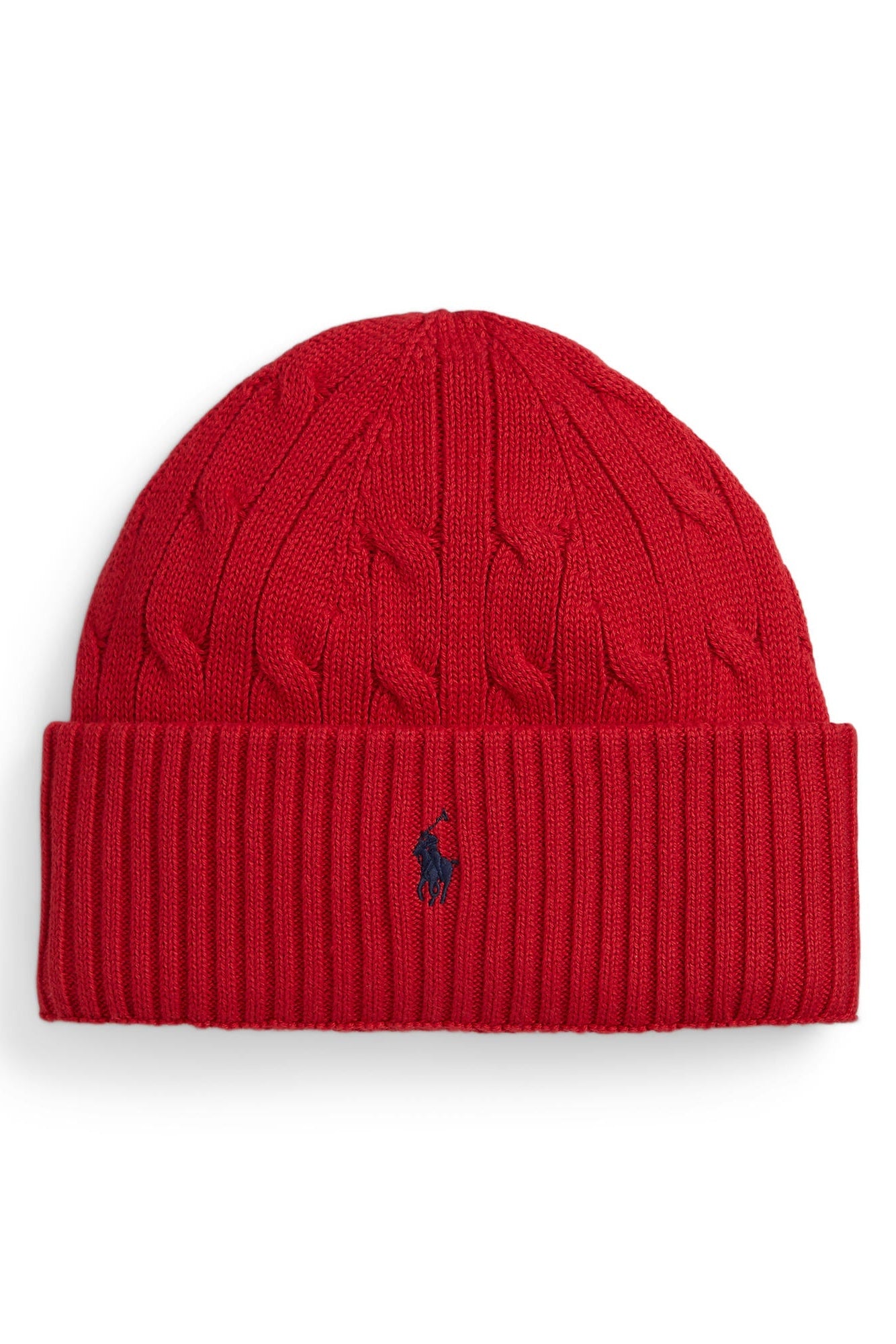 Polo Ralph Lauren Cable-Knit Cotton Hat