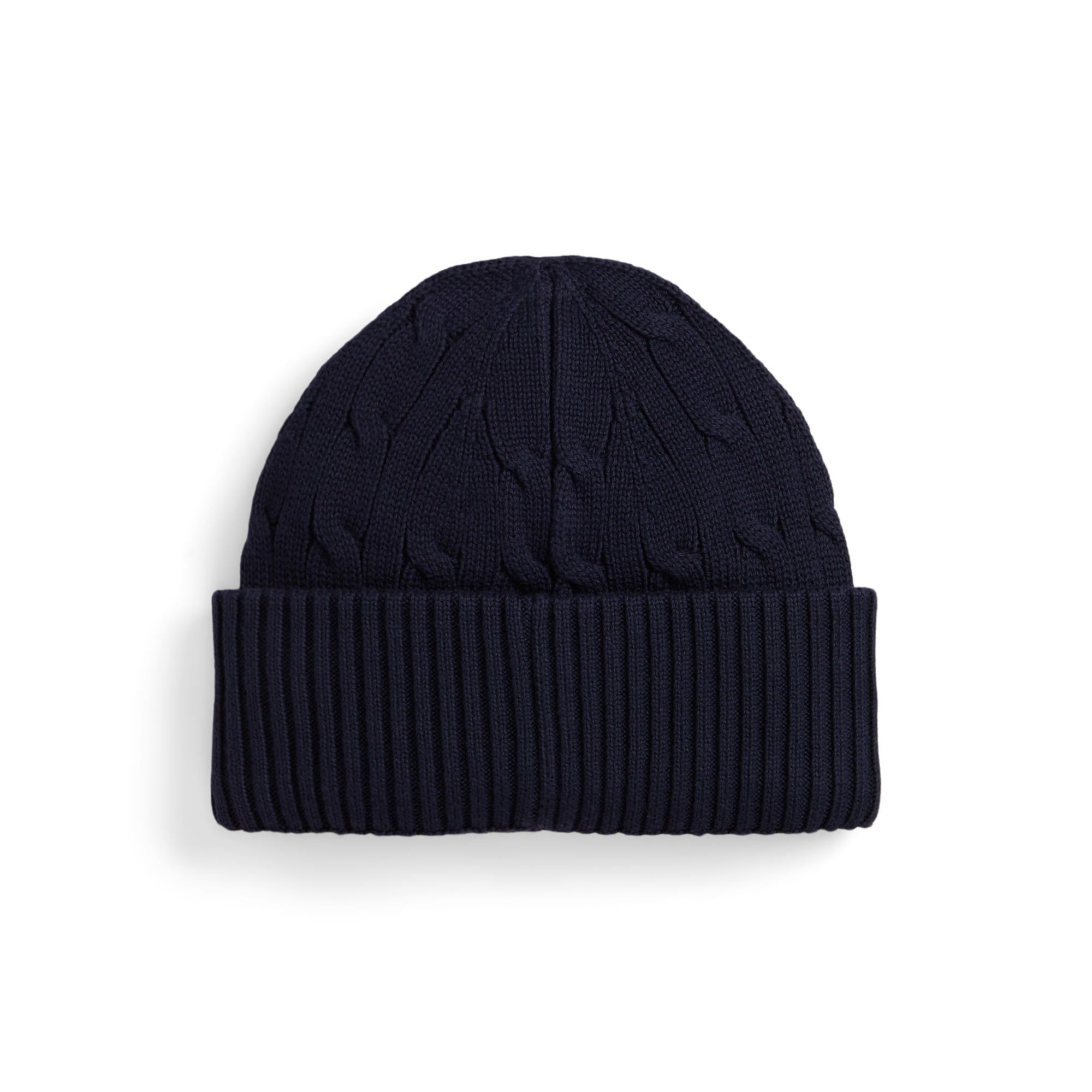 Ralph Lauren Cable-Knit Cotton Hat