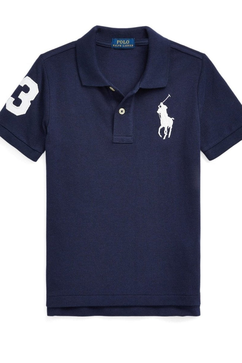 Polo Ralph Lauren Little Boys Big Pony Cotton Mesh Polo Shirt - NorthBoys
