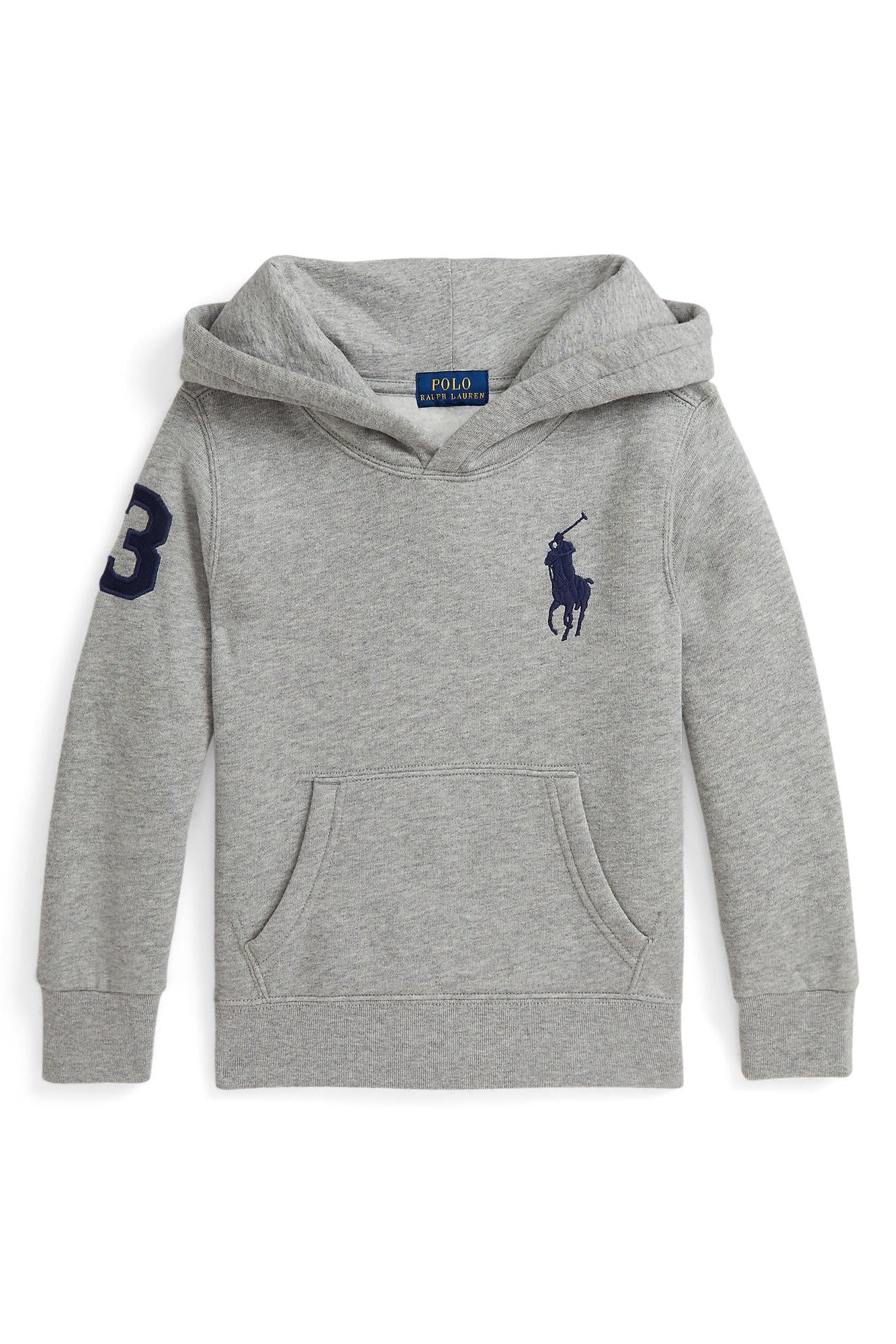 Ralph Lauren Boys Big Pony Fleece Hoodie