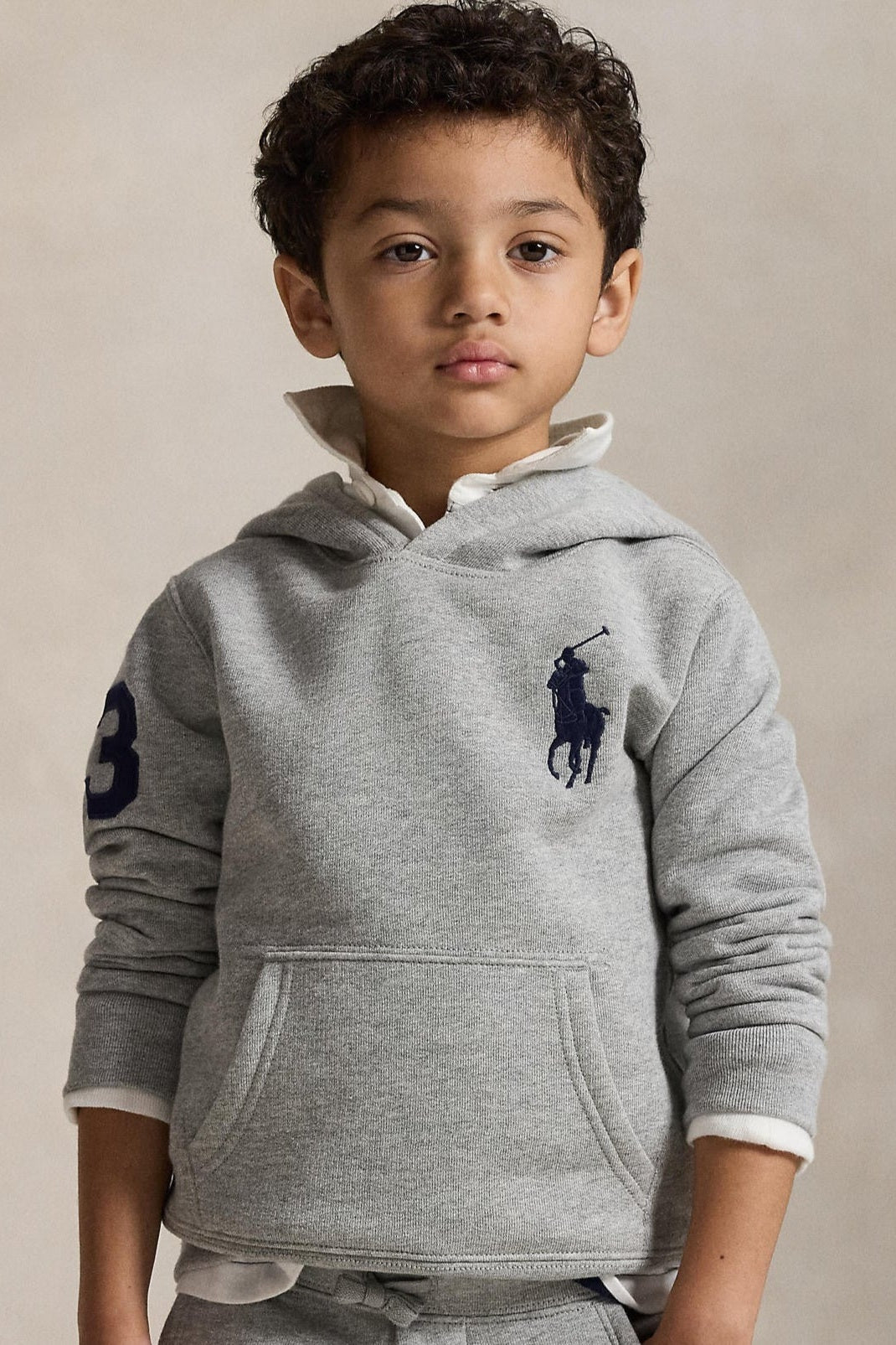Ralph Lauren Boys Big Pony Fleece Hoodie