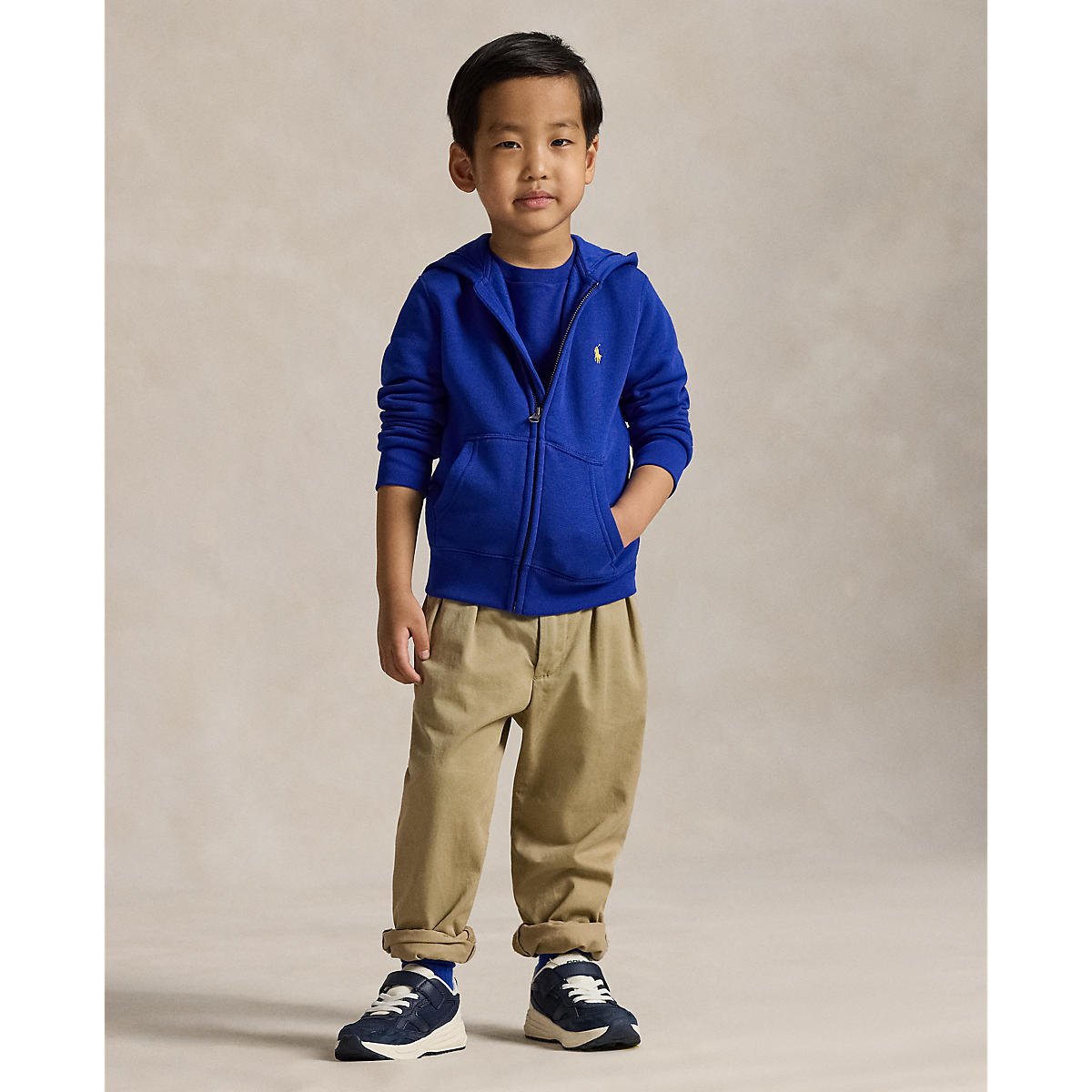 Polo Ralph Lauren Little Boys Fleece Full - Zip Hoodie - NorthBoys