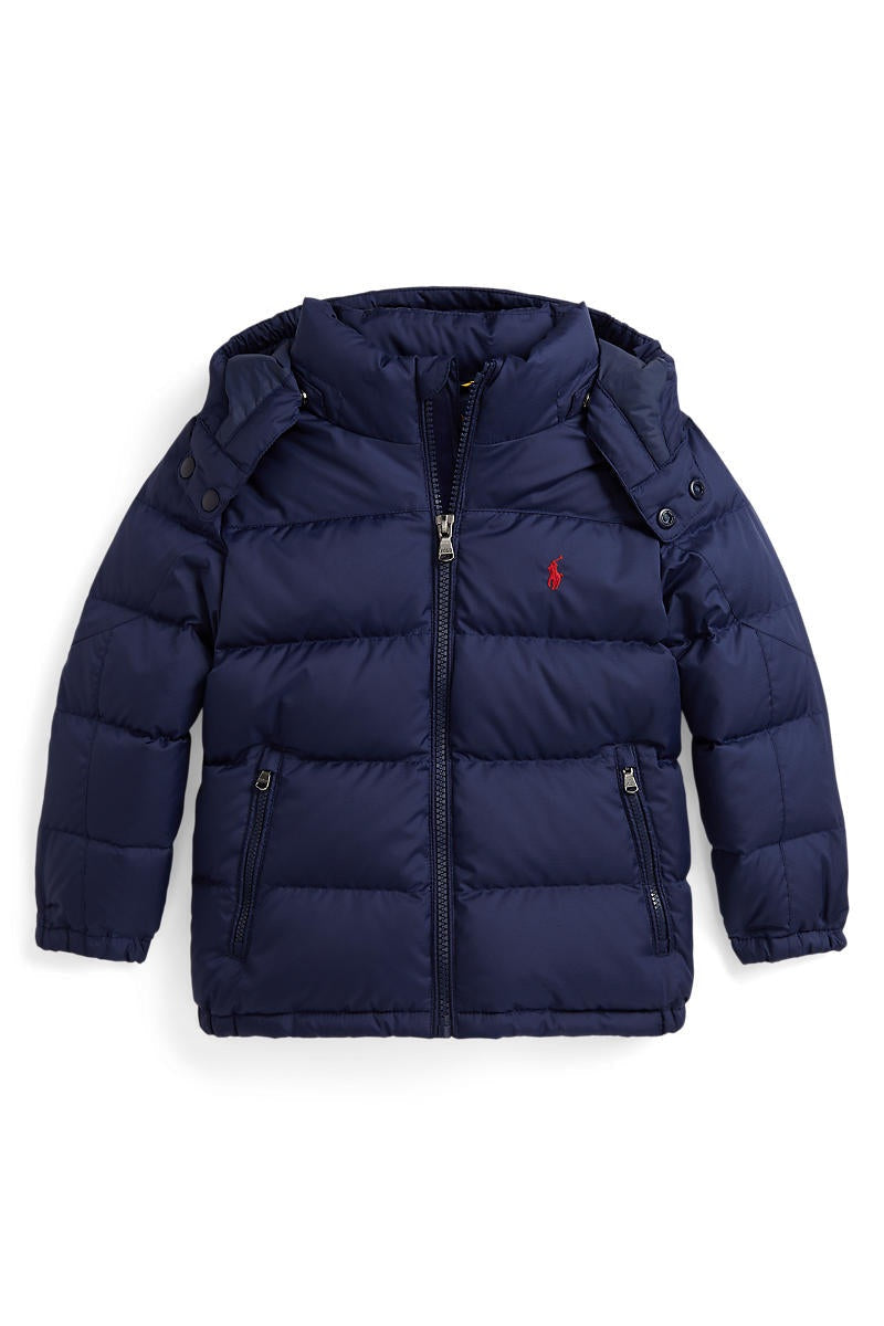 Ralph Lauren Boys Ripstop Down Hooded Jacket