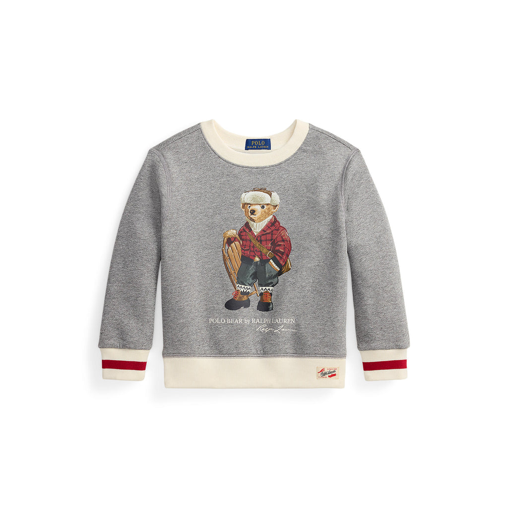 Ralph Lauren Boys Polo Bear Fleece Sweatshirt