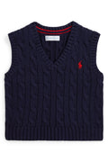 Polo Ralph Lauren Baby Boys Cable-Knit Cotton Sweater Vest