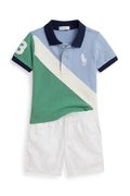 Polo Ralph Lauren Baby Mesh Polo Shirt & Shorts Set
