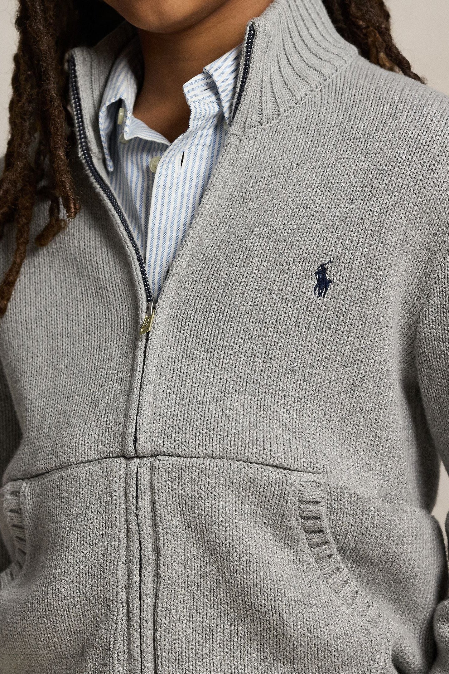 Polo Ralph Lauren Boys Mock Neck Sweater