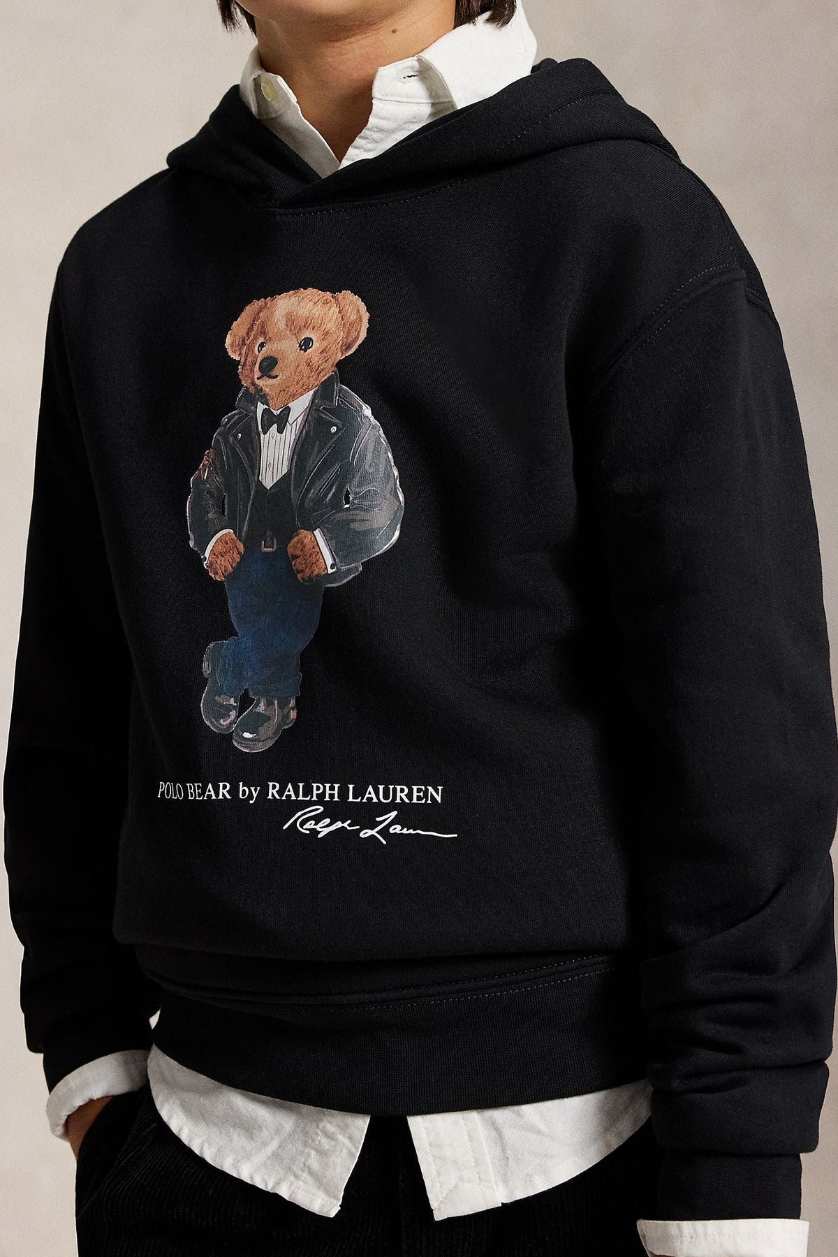 Polo Ralph Lauren Boys Polo Bear Fleece Hoodie