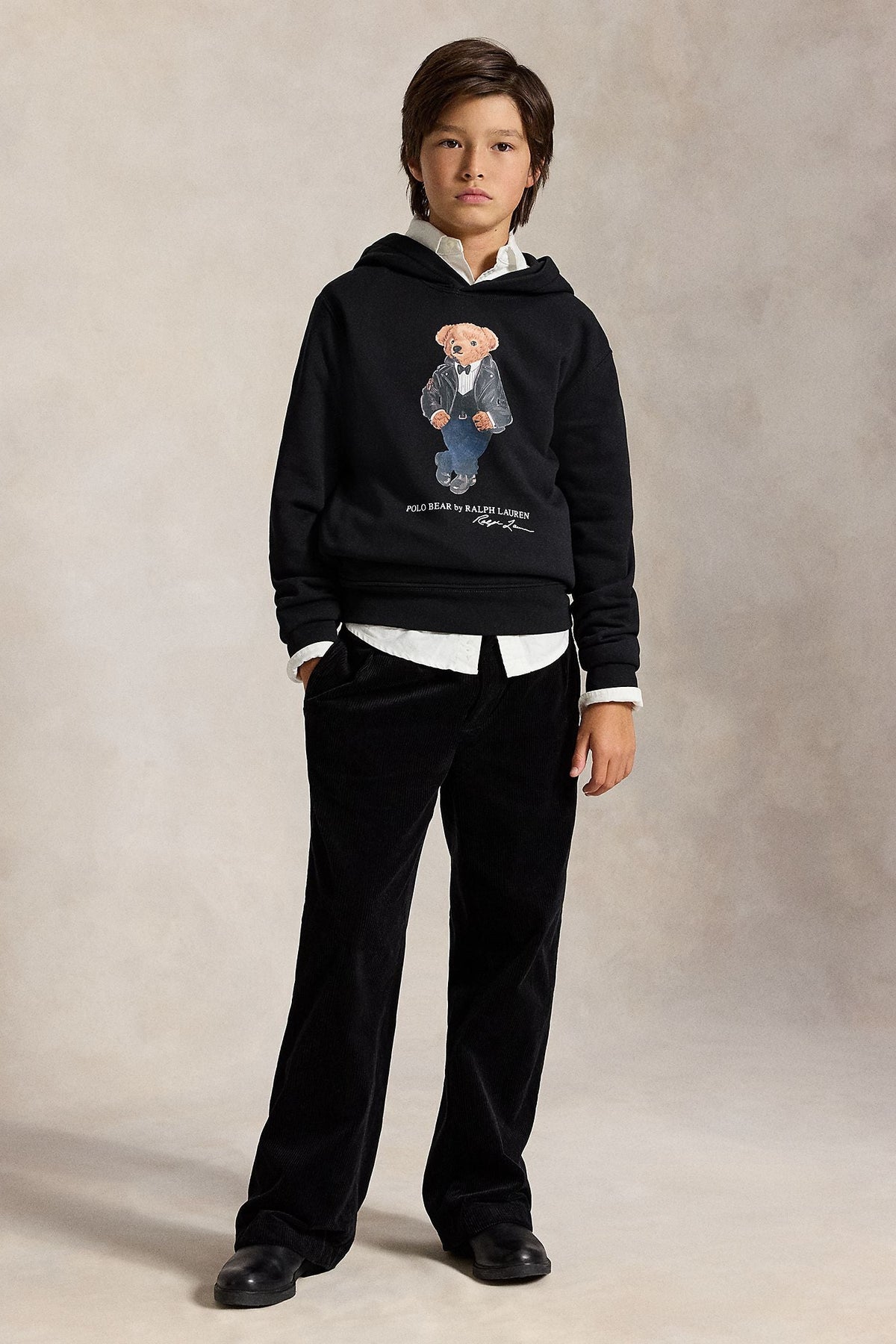 Polo Ralph Lauren Boys Polo Bear Fleece Hoodie