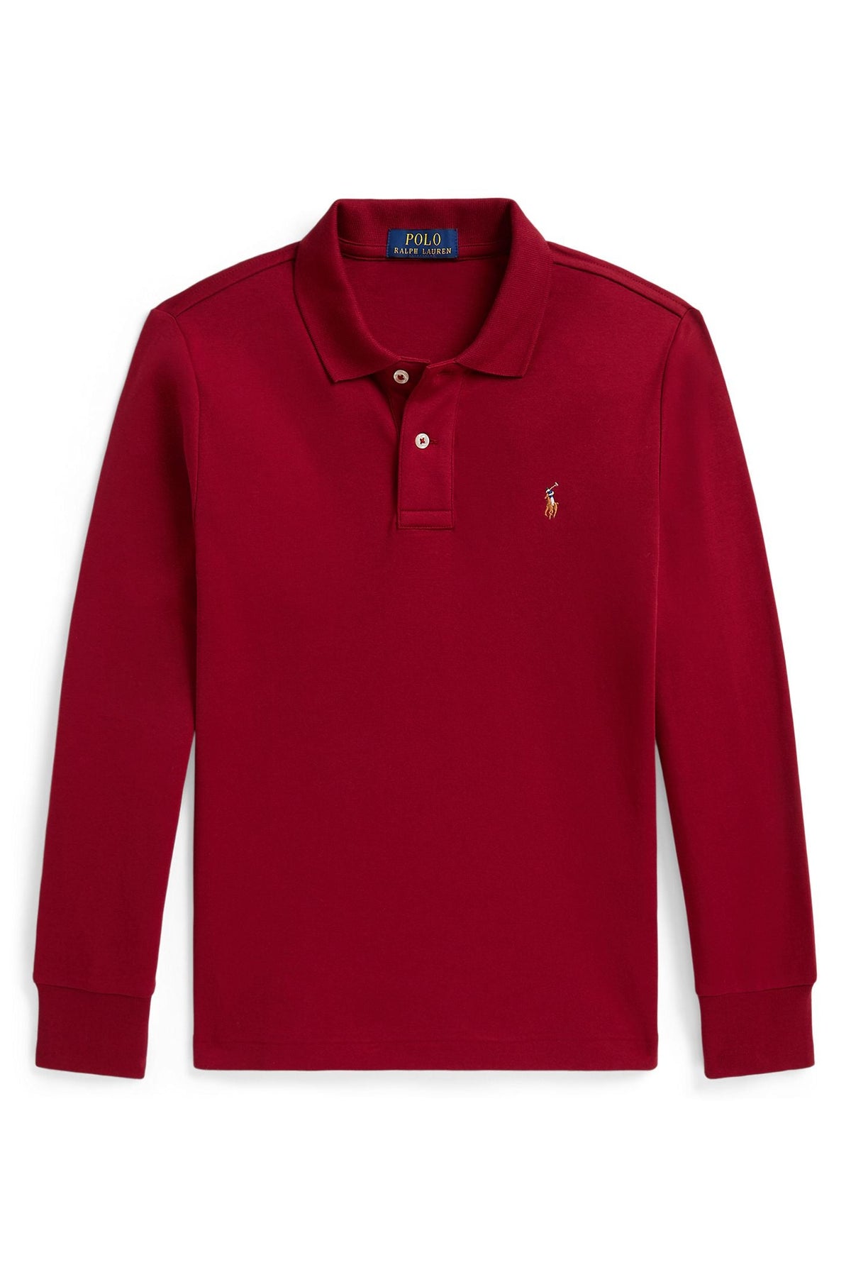Polo Ralph Lauren Boys Soft Cotton Long-Sleeve Polo Shirt