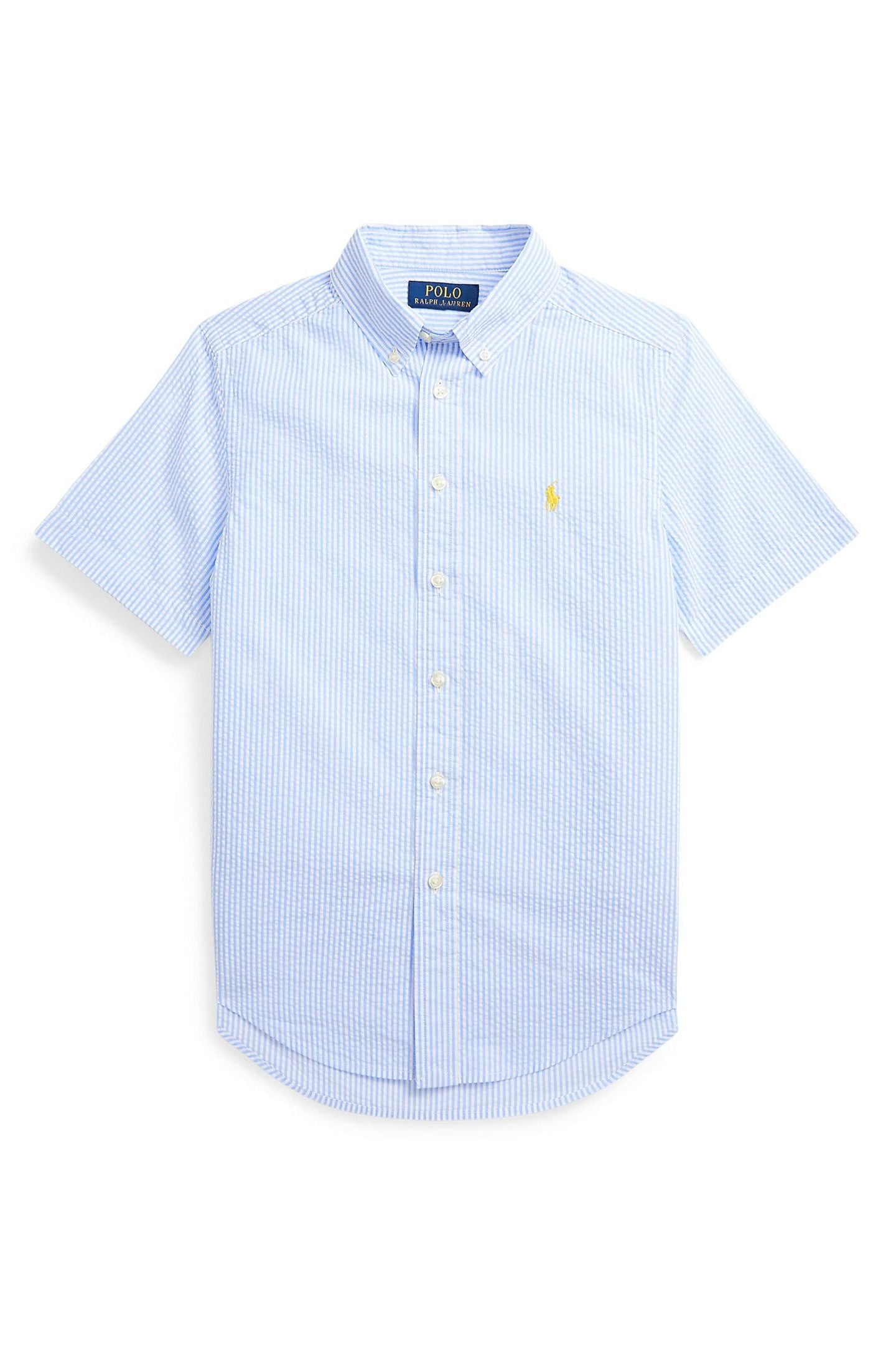 Polo Ralph Lauren Boys Striped Seersucker Shirt