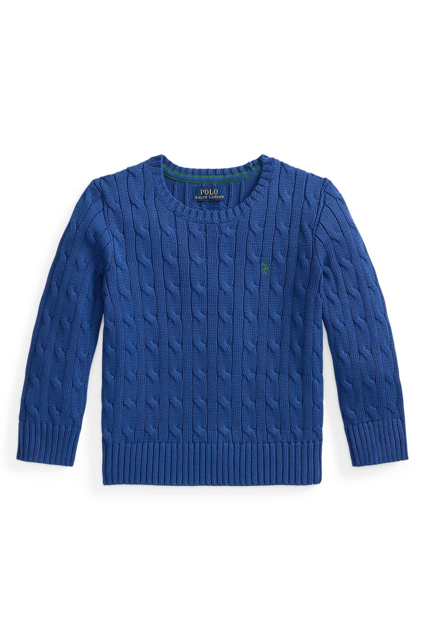 Polo Ralph Lauren Little Boys Combed Cotton Cable Knit Sweater