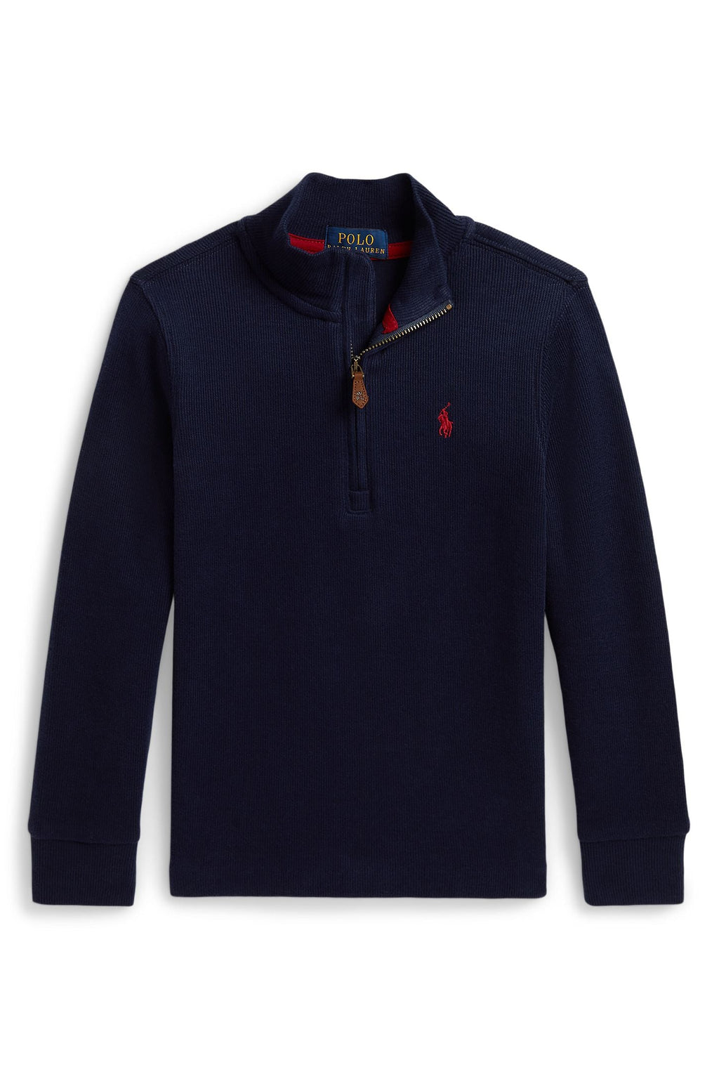 Polo Ralph Lauren Little Boys Estate-Rib Quarter-Zip Pullover