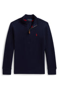 Polo Ralph Lauren Little Boys Estate-Rib Quarter-Zip Pullover