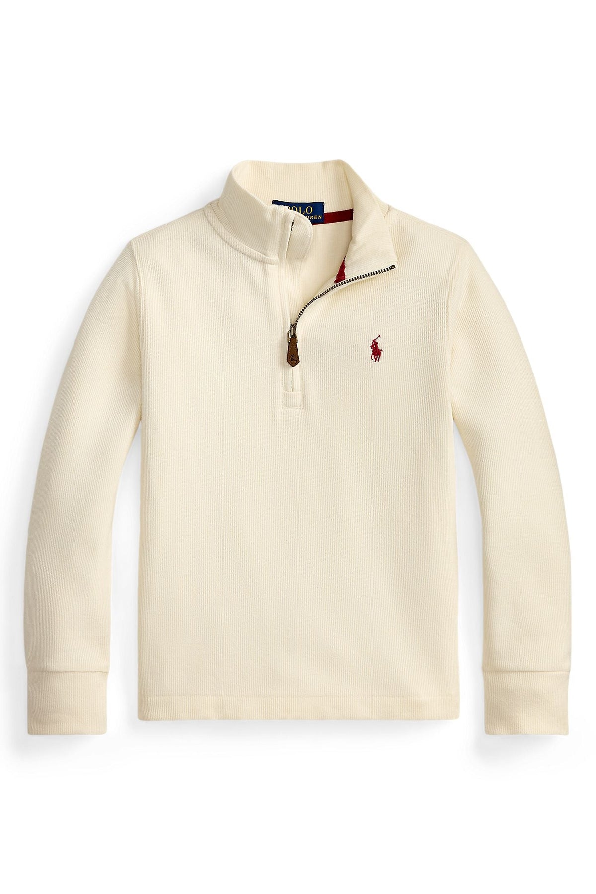 Polo_Ralph_Lauren_Little_Boys_Estate-Rib_Quarter-Zip_Pullover_cream