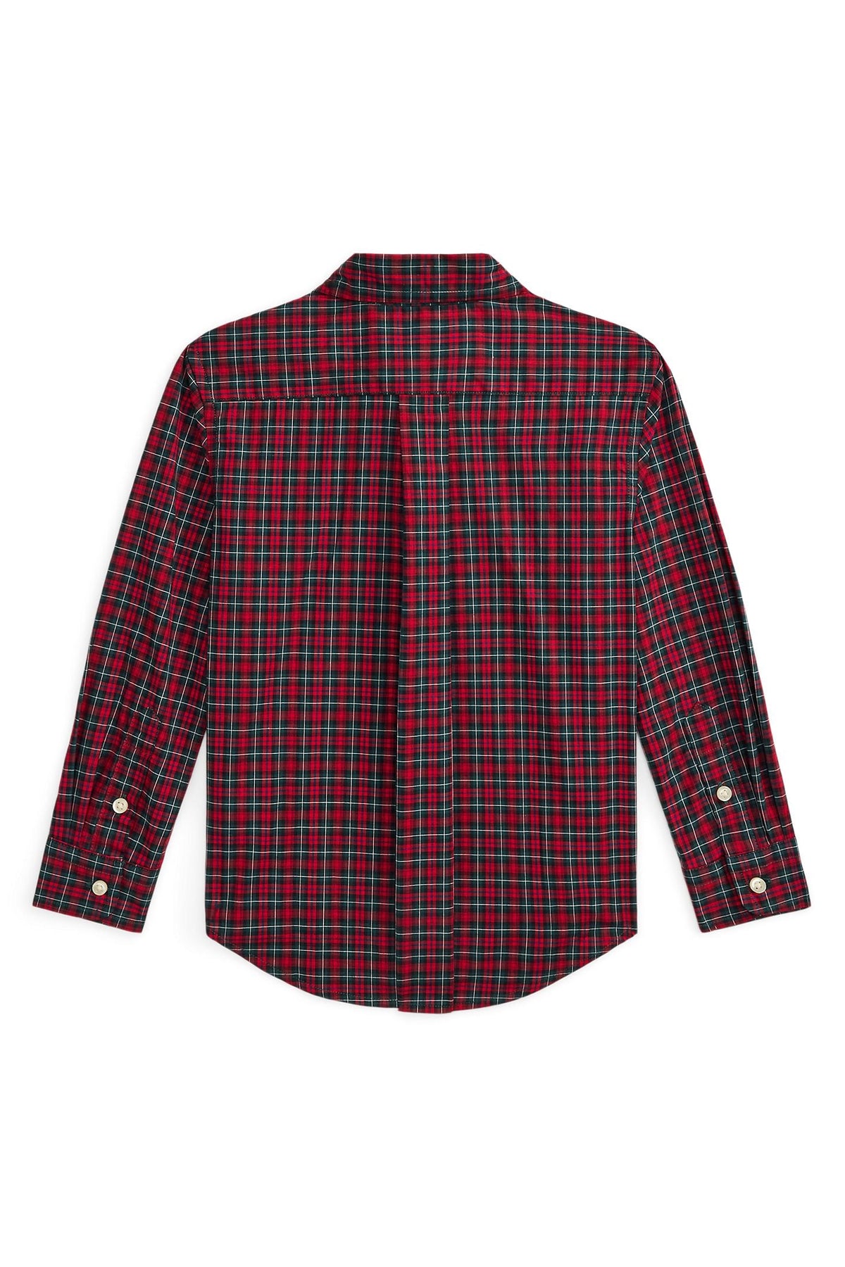Polo Ralph Lauren Little Boys Plaid Cotton Poplin Shirt