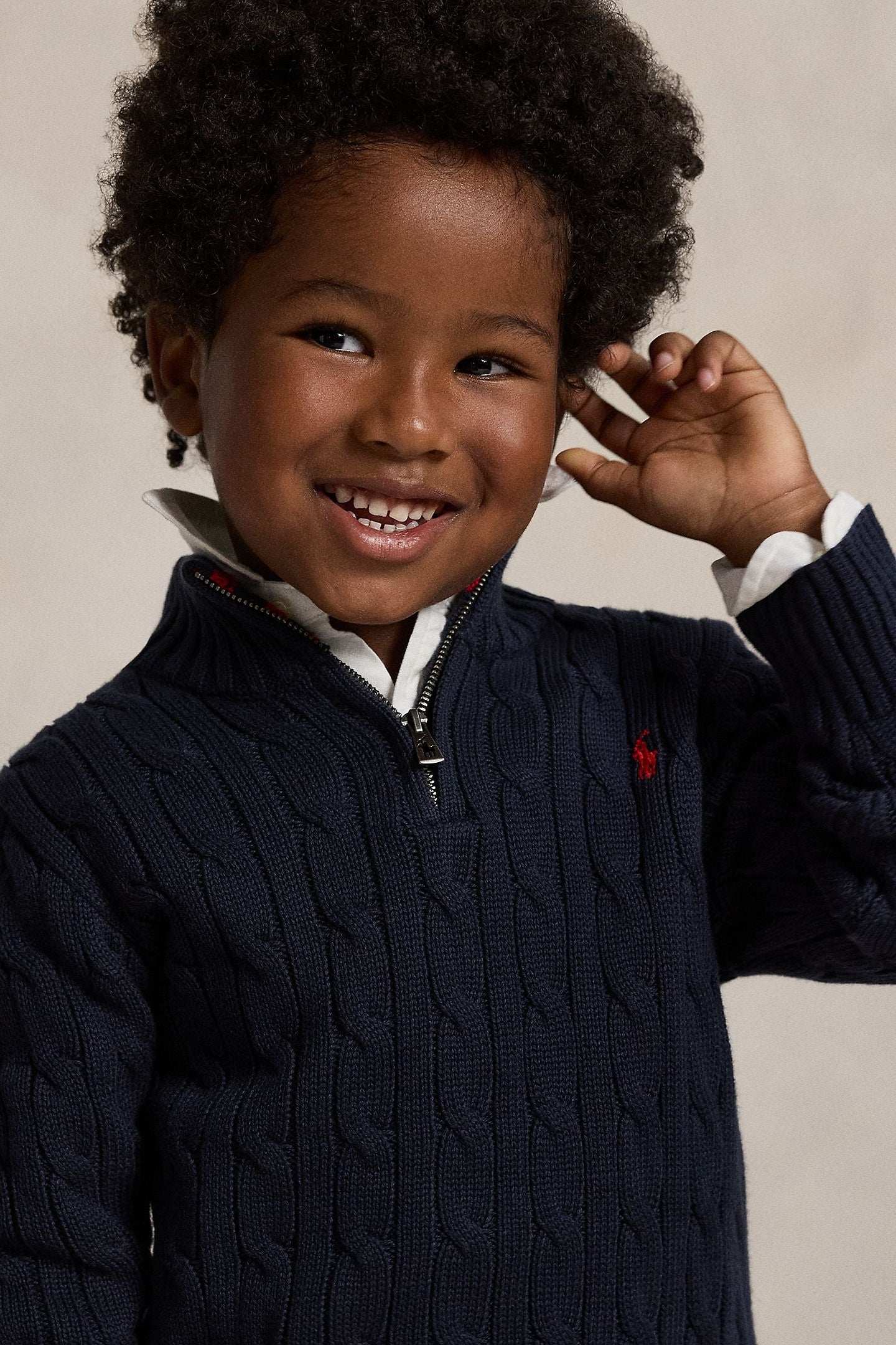 Polo Ralph Lauren Little Boys Pullover Sweater navy 