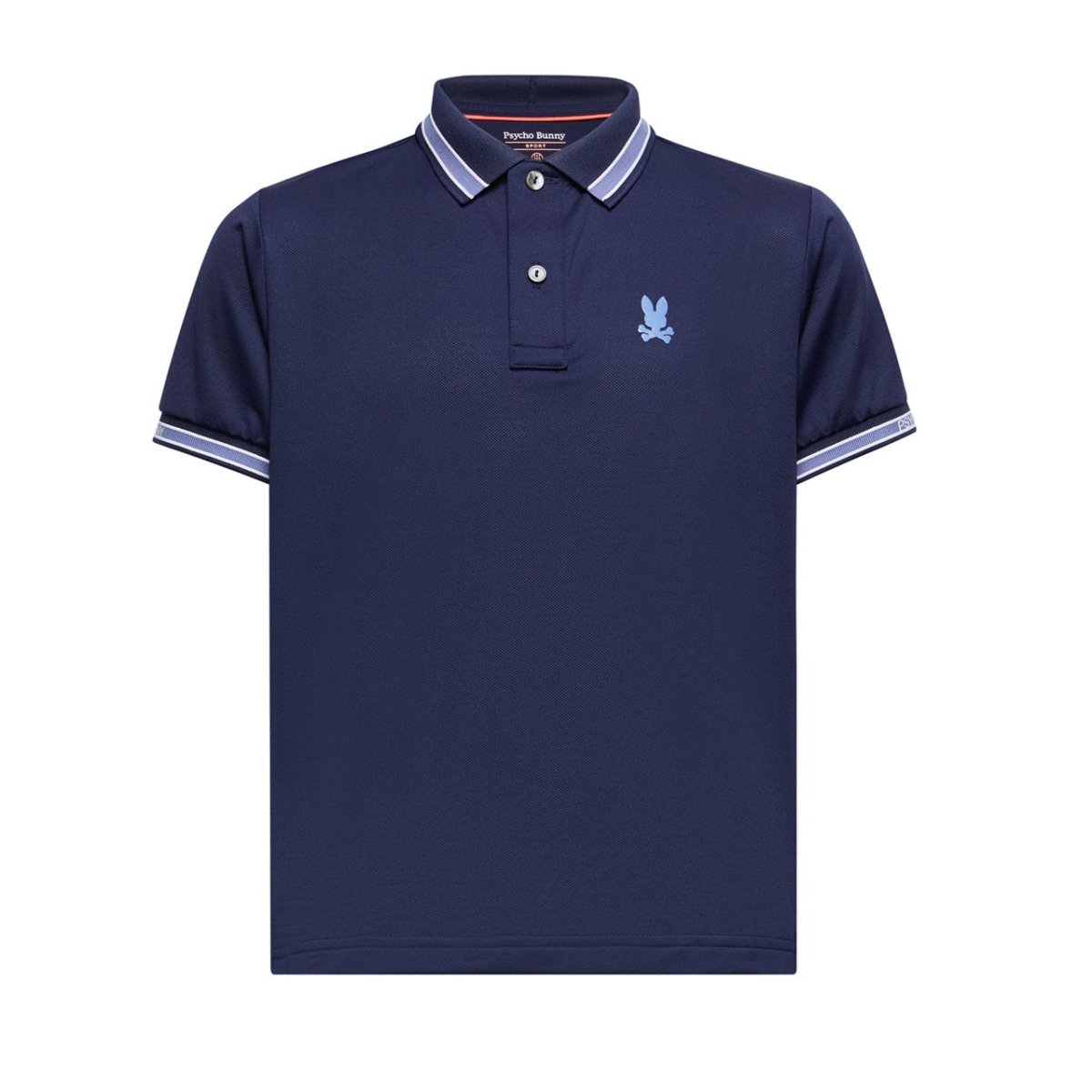 Psycho Bunny Kids Forrest Sport Pique Polo_ B0K603F200 - NorthBoys