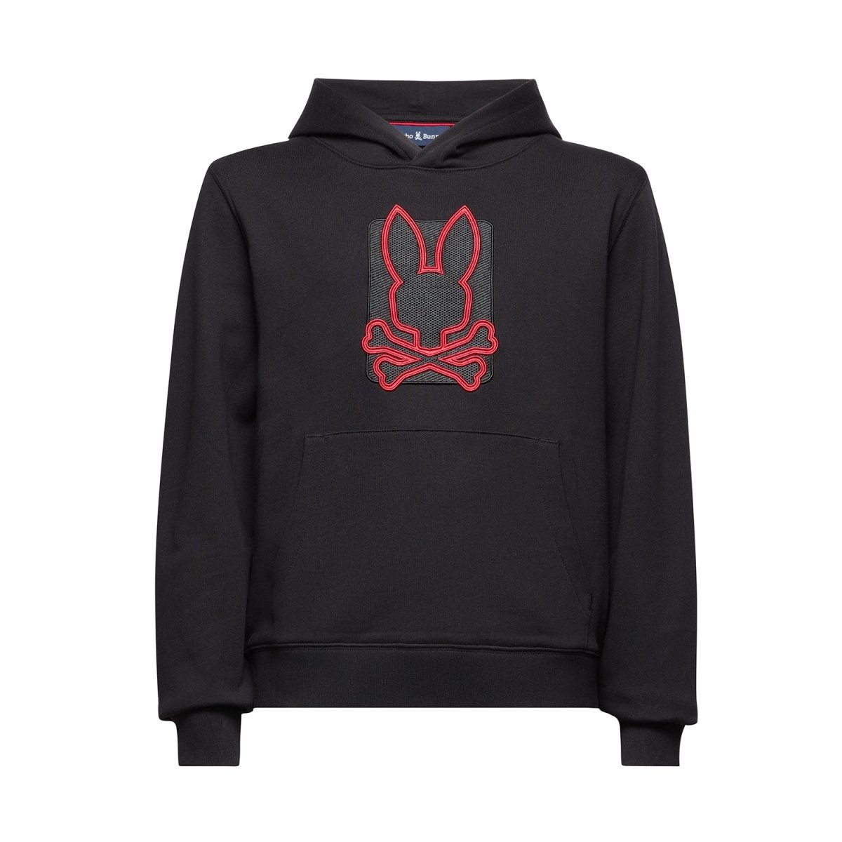 Psycho Bunny Kids Pierce Embroidered Classic French Terry Hoodie - NorthBoys