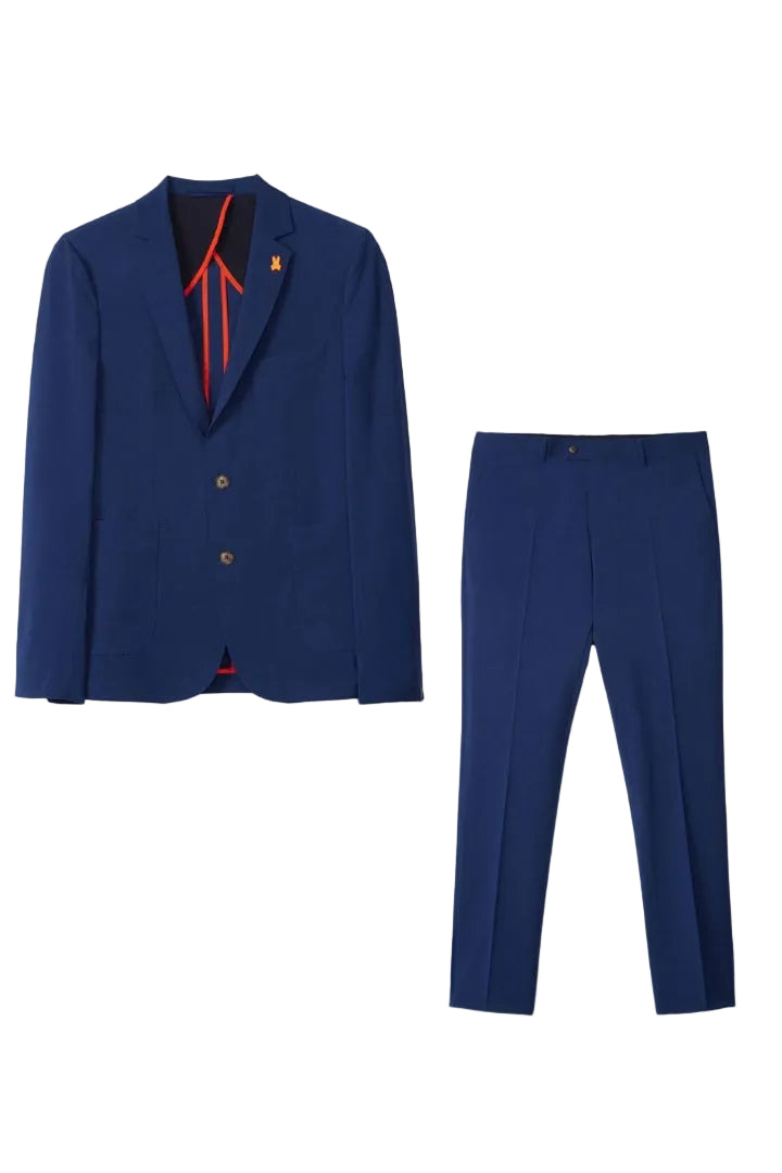 Psycho Bunny Mens Evans Contemporary Fit Wool Stretch Suit_ B6x191b200-NorthBoys