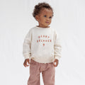 Quincy Mae Baby Relaxed Heart Breaker Sweatshirt_ QM454PALM