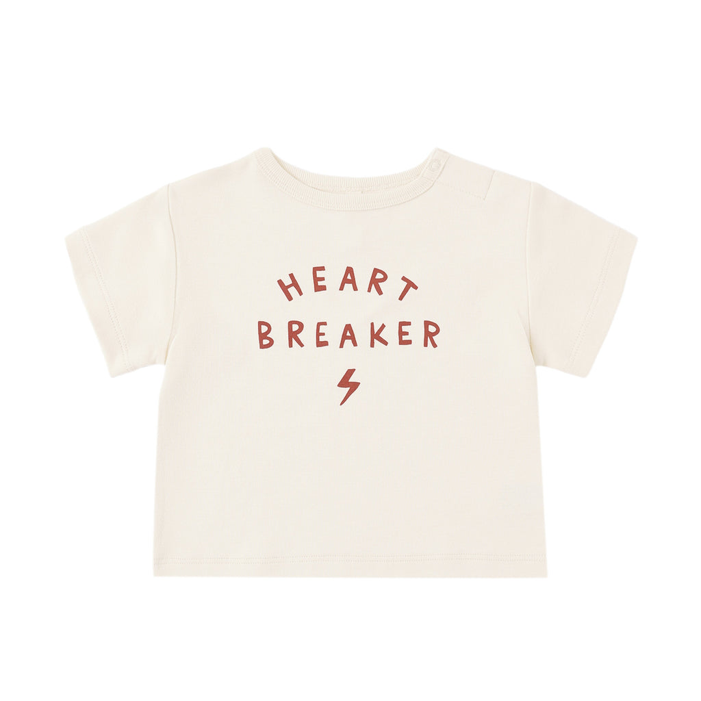 Quincy Mae Baby Boxy Tee Heartbreaker_ QM534PALM