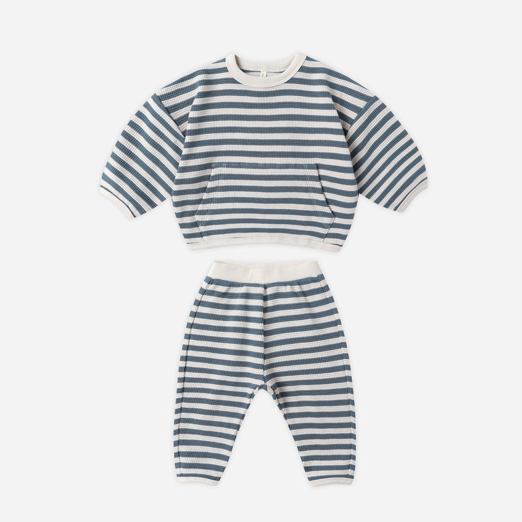 Quincy Mae Baby Boys Waffle Slouch Set_ QM107FEYD